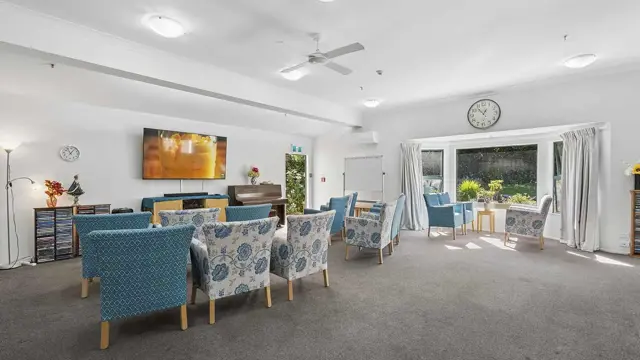 Bupa Winara Care Home - lounge and TV