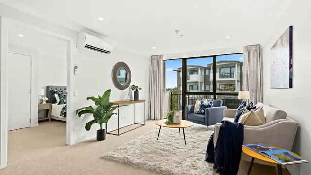 Apt 2010 - living and bedroom 