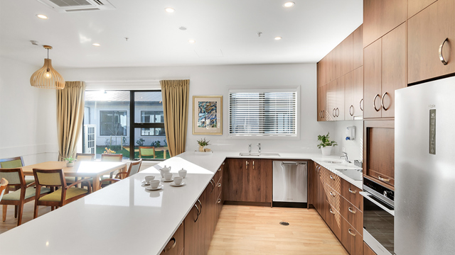 Apartment Kitchen Ashford Retirement Village