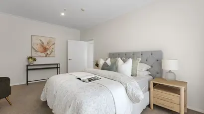 Te Puke -one bed apartment bedroom