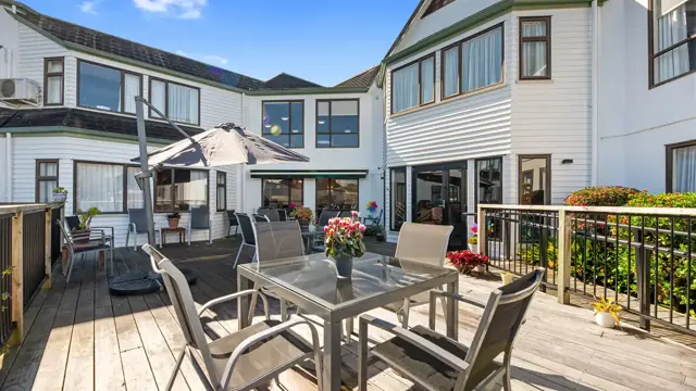 Bupa Cedar Manor Outdoor Dinning