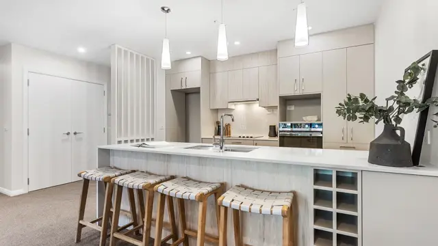 Ruataniwha apartment - kitchen 
