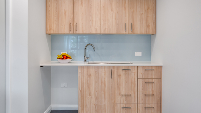 Crofton Downs Care Home room kitchenette