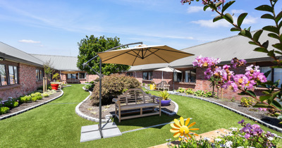 Garden at Rossendale Care Home