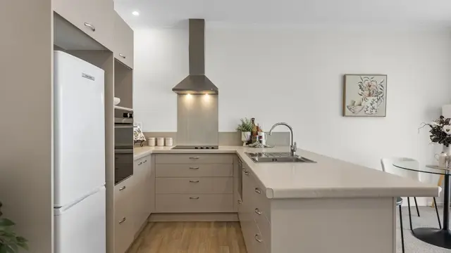 Te Puke - open bed apartment kitchen 