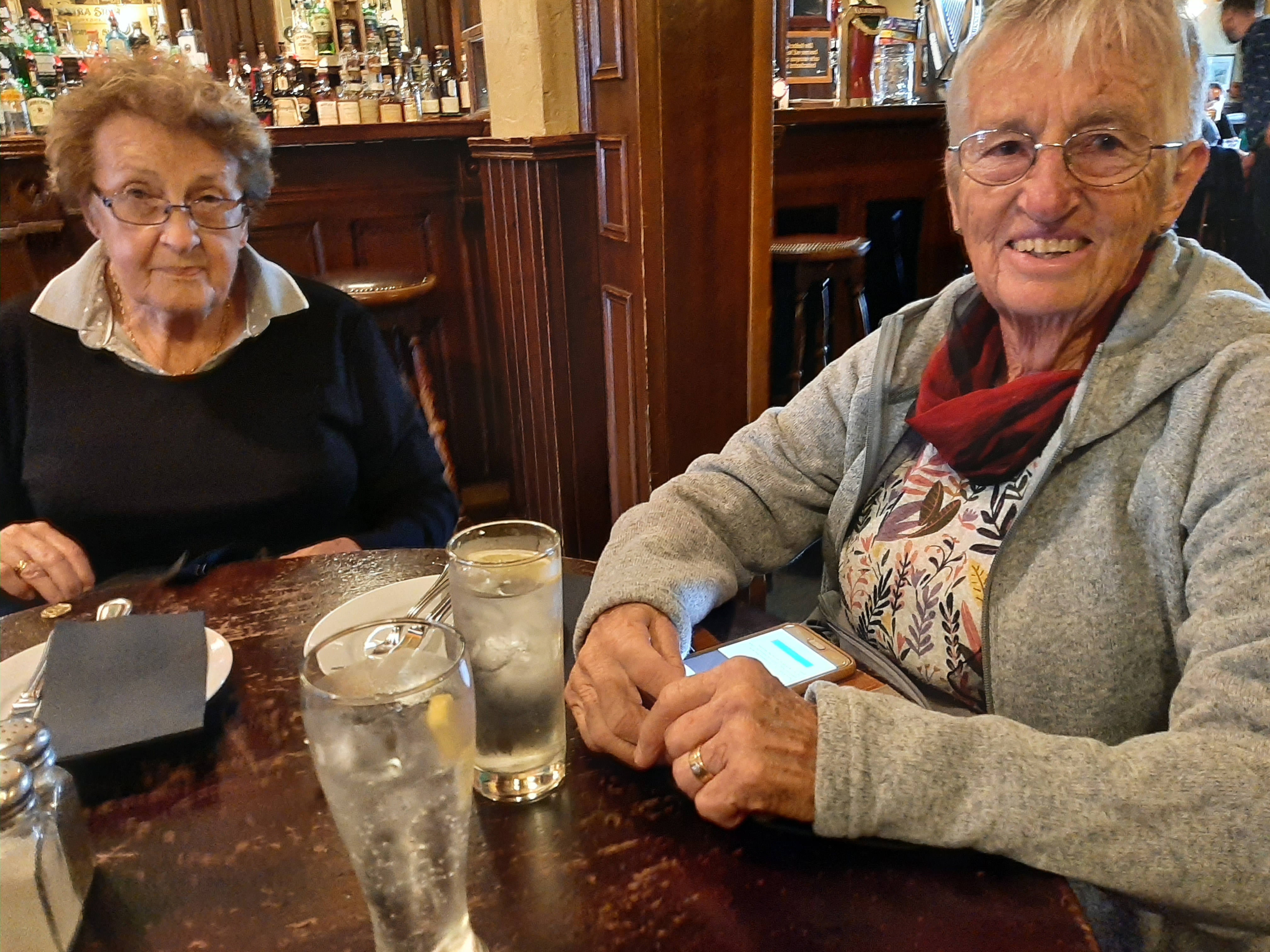 Margaret And Liz At Pog Mahones Irish Pub, Queenstown