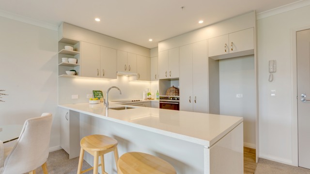 Kitchen Apartment Foxbridge Retirement Village