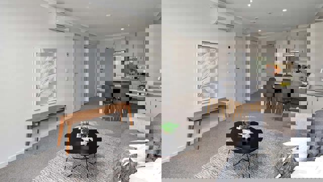 Lounge and Kitchen 