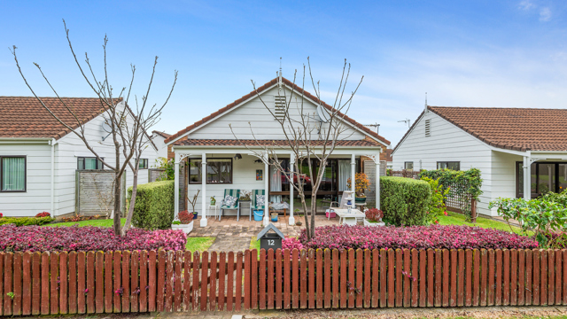 Waiokaraka Retirement Village Villa Entrance