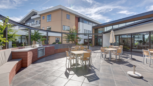 Outdoor Seating Area Parkstone Village