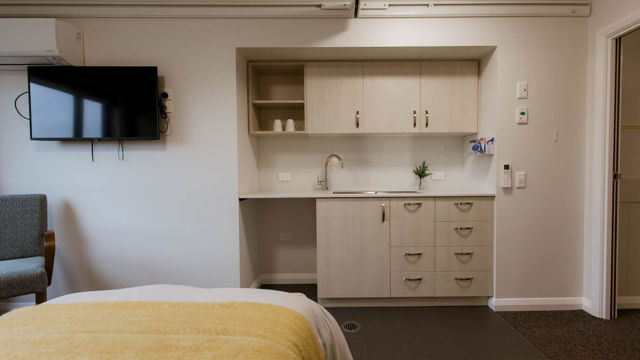 Crofton Downs Care Home room Kitchenette