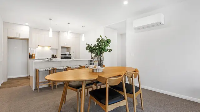 Ruataniwha apartment - dinning and kitchen 
