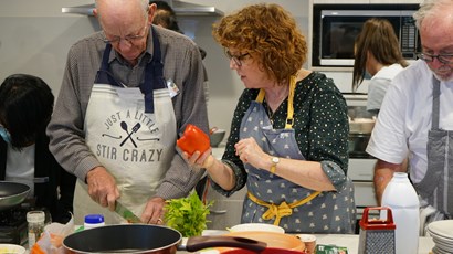 Cooking classes residents