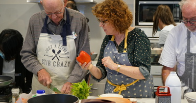 Cooking classes residents