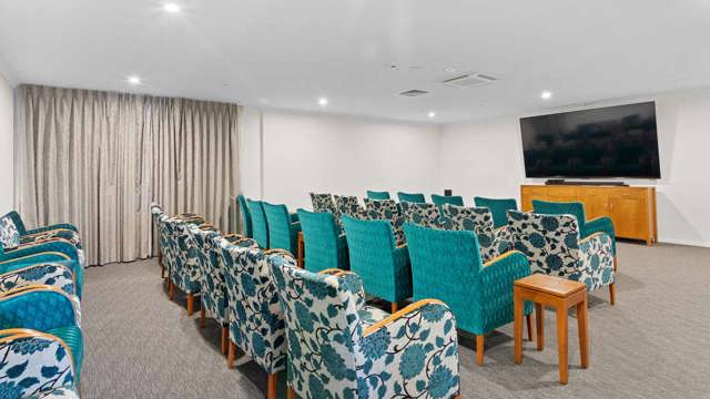 Hugh Green movie room 