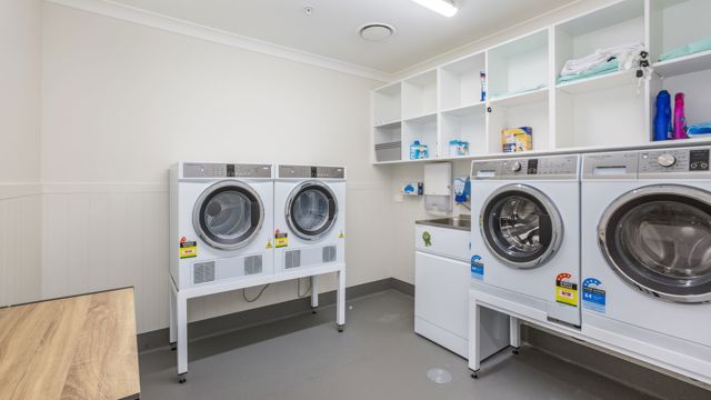 Bupa Riverstone Retirement Village Serviced Apartment Communal Laundry