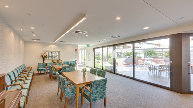 Communal Seating Indoors
