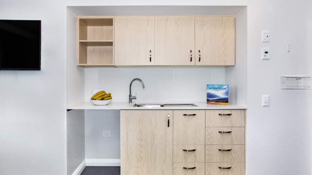 Crofton Downs Care Home room kitchenette