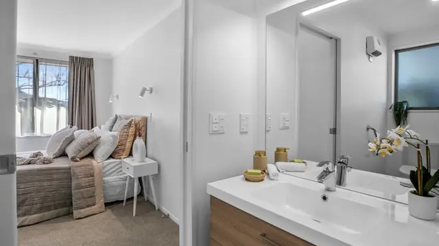 Bedroom and Bathroom