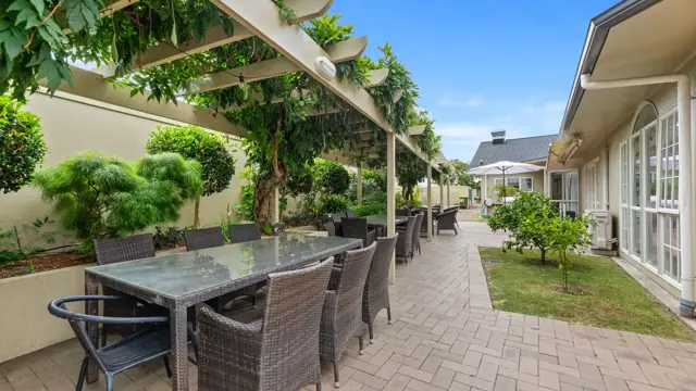 Bupa Accadia Outdoor Dinning