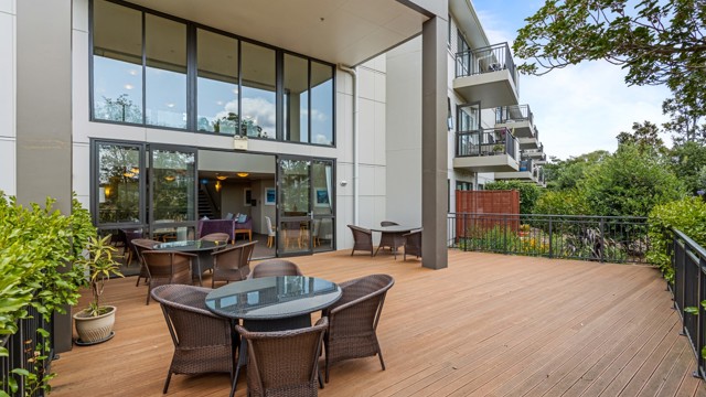 Patio Northhaven Retirement Village
