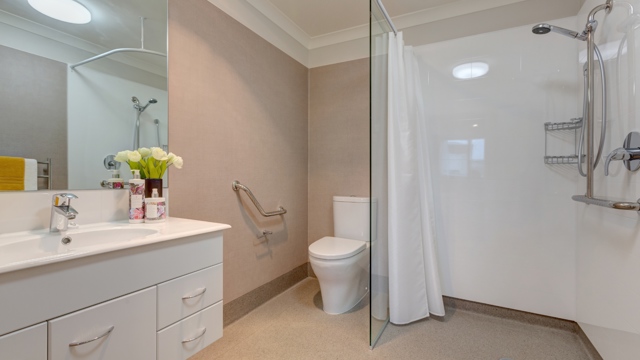 Apartment Bathroom Hugh Green Retirement Village