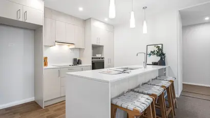 Ruataniwha apartment - kitchen 