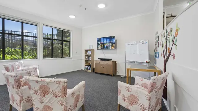 Bupa Winara Care Home - lounge and TV