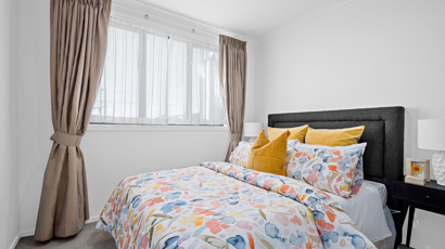 Sunset Retirement Village Apartment Guest Bedroom