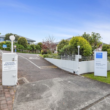 Entrance of Remuera aged care
