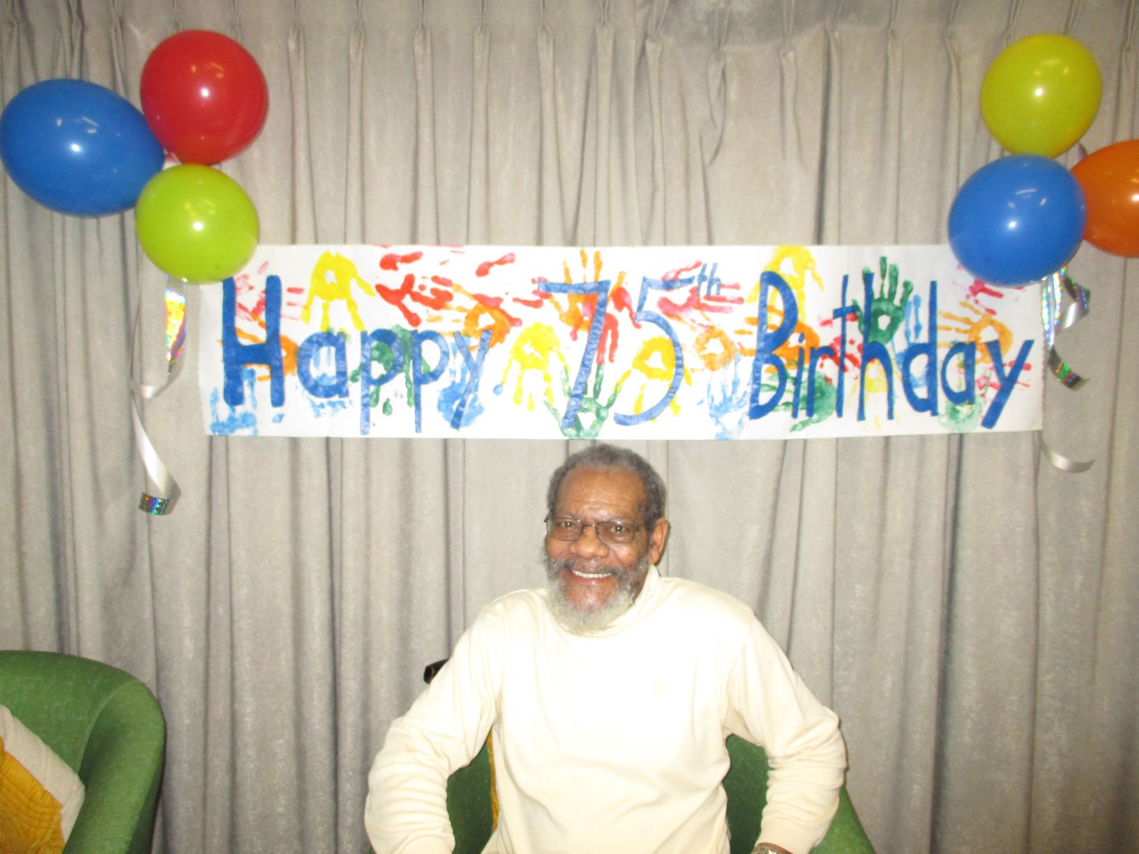 Resident birthday celebration