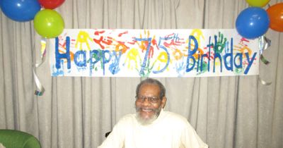 Resident birthday celebration
