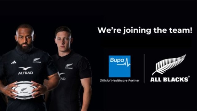 Bupa partners with the All Blacks