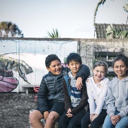 Kids in Manurewa