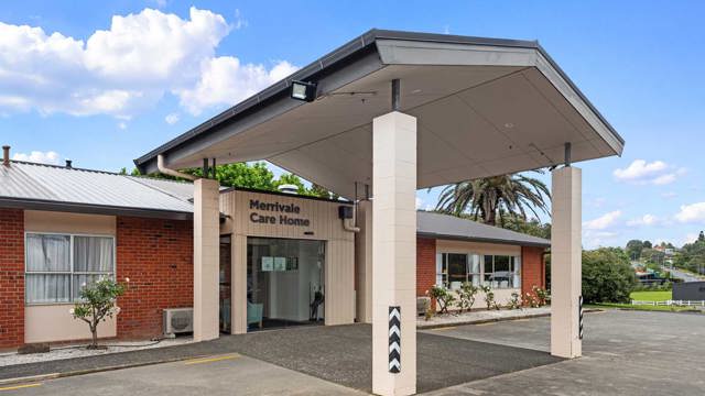 Merrivale Care Home front entrance 