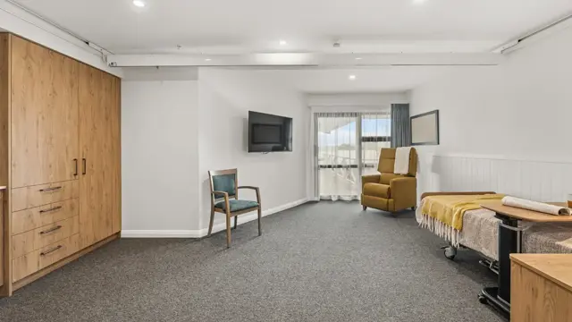 Catherine Armstrong Household - care room with built-in wardrobe