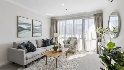 New Lynn apartment lounge