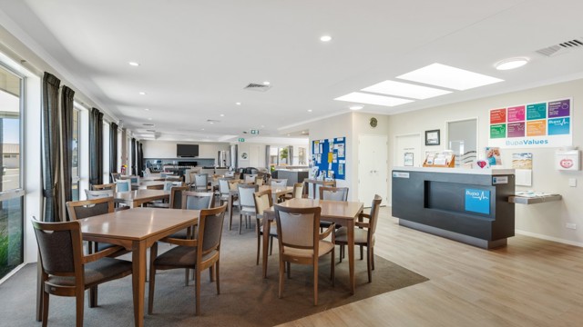 Reception St Kilda Retirement Village Bupa