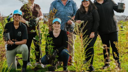 Bupa team planting