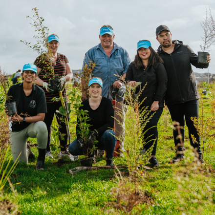 Bupa team planting