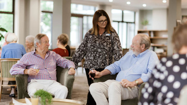 Residents of Crofton Downs Retirement Village