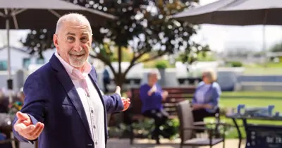 Greg at the Bupa Retirement Village Open Day