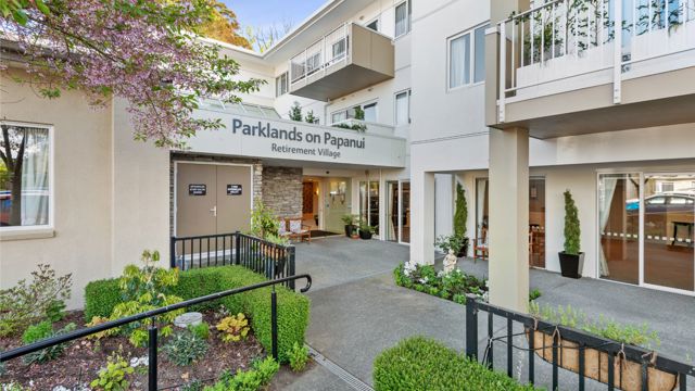 Entrance Parklands Retirement Village