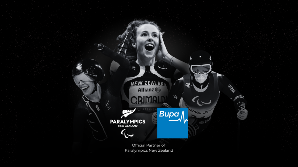 Bupa NZ partners with Paralympics New Zealand