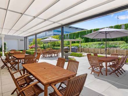 Patio with outdoor seating 