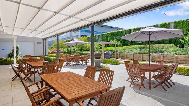 Patio with outdoor seating 