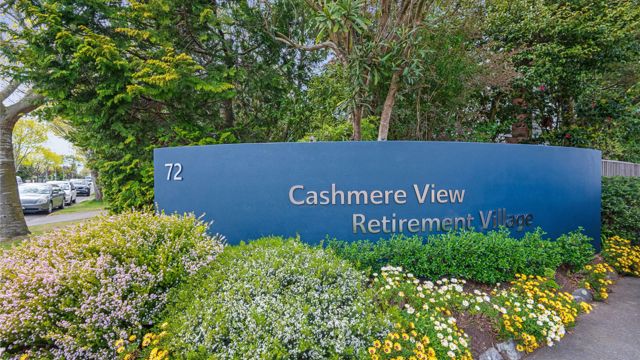 Front Sign Cashmere View Retirement Village