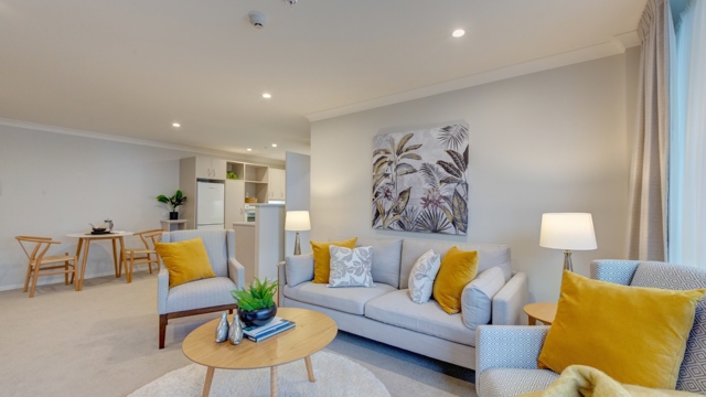 Apartment Lounge Hugh Green Retirement Village