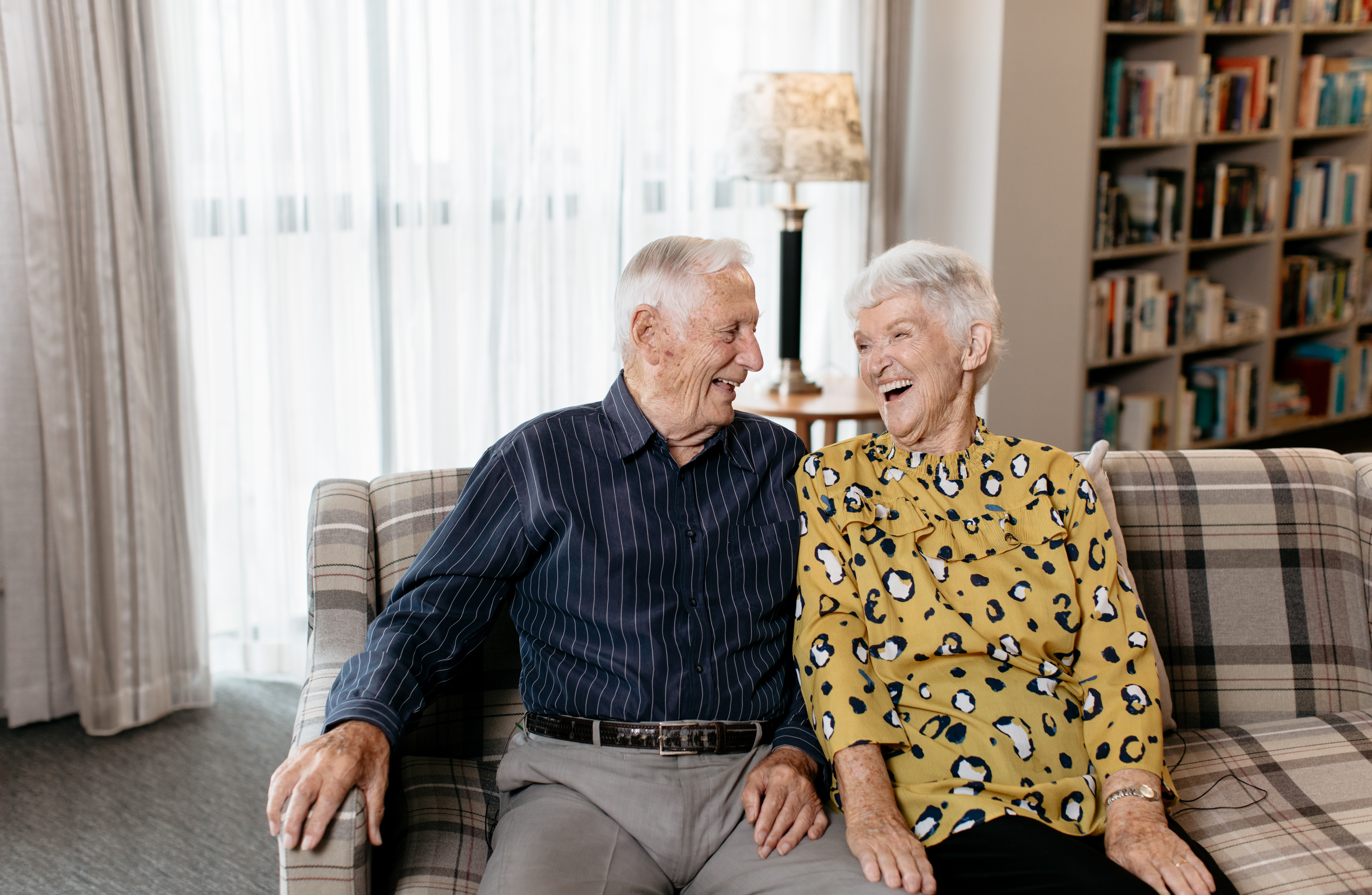 Married couple at fergusson village
