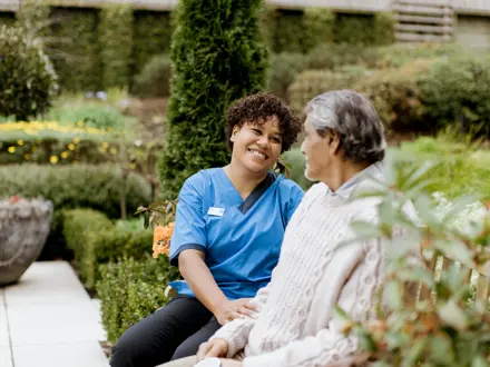 supporting a person with dementia